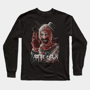 creepy clown Long Sleeve T-Shirt